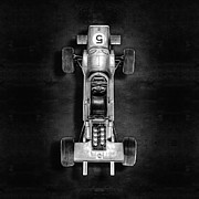 Schuco Matra Ford Top BW Photograph by YoPedro