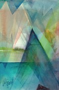 Sea Veils II Painting by Carolyn Utigard Thomas