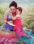 Seaside Story Painting by Steve Henderson