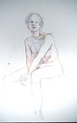 Seated Study 2 Painting by Barbara Pease