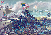 Second Battle Of Fort Wagner, 1863 Photograph by Science Source
