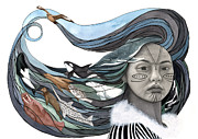 Sedna Painting by Antony Galbraith