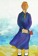 Self Portrait Painting by Gabby Tary