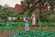 September Painting by Edmund Blair Leighton
