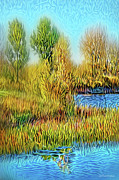 Serene Space Digital Art by Joel Bruce Wallach