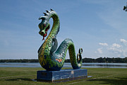 Serpent Lake Monster Photograph by Arnold Hence