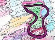 Shadow Resh Painting by Hebrewletters SL