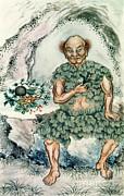 Shennong, Chinese God Of Medicine Photograph by Wellcome Images