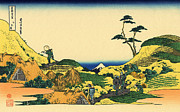 Shimomeguro Painting by Hokusai