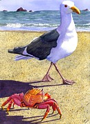 Side Stepping Painting by Catherine G McElroy