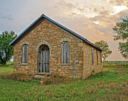 Silkville KS Elementary School  Photograph by Kevin Anderson