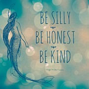 Silly Honest Kind Mermaid v5 Digital Art by Brandi Fitzgerald