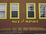 Sit And Spin Laundromat Color- by Linda Woods Mixed Media by Linda Woods Sit And Spin Laundromat Color- by Linda Woods Mixed Media by Linda Woods