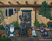 Sitting Pretty Painting by Victoria De Almeida
