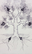 Six of Spades Painting by Srishti Wilhelm