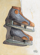 Skates Painting by Ken Powers Skates Painting by Ken Powers