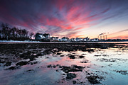 Sky Fire in Northport Photograph by Alissa Beth Photography
