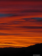 Sky On Fire Photograph by John Irons