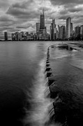 Skyline and Splashes Photograph by Damon Shaw