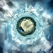 Small World #circular #tinyworld Photograph by Joan McCool