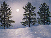 Snow Light Painting by Frank Wilson