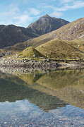 Mount Snowdon reflected in Llyn Llydau. Photograph by David Handson