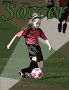 Soccer Style Photograph by Kelley King