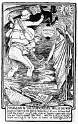 Socialism and the Imperialistic Will O the Wisp Drawing by Walter Crane Socialism and the Imperialistic Will O the Wisp Drawing by Walter Crane