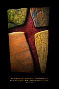 Solid Rock Mixed Media by Shevon Johnson