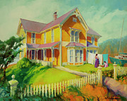 Sophie and Rose Painting by Steve Henderson Sophie and Rose Painting by Steve Henderson