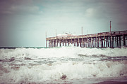 Southern California Pier Vintage 1950s Picture Photograph by Paul Velgos