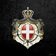 Sovereign Military Order of Malta Coat of Arms over Black Velvet Digital Art by Serge Averbukh Sovereign Military Order of Malta Coat of Arms over Black Velvet Digital Art by Serge Averbukh