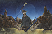 Gunslinger Polyscape Painting by LE Williams