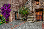 Spanish Mission's back entrance.  Photograph by Patrick Boening