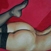 Spank Me Painting by Jindra Noewi