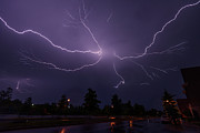 Spider Lightning over DC Photograph by Jeff at JSJ Photography
