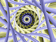 Spiral Pipes Digital Art by Bernie Sirelson