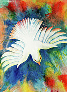 Spirit Fire Painting by Nancy Cupp