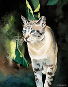 Spirit of the Woods Painting by Louise Howarth
