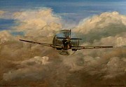Spitfire mk19 1945 WARBIRD - dedicated to my closest friend Melody Lasola 08 08 83 - 25 10 09 Painting by Richard John Holden RA
