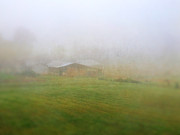 Spring Barn in Fog Photograph by Melissa D Johnston Spring Barn in Fog Photograph by Melissa D Johnston