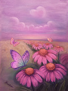Spring Daydream - warm color Mixed Media by Yoonhee Ko Spring Daydream - warm color Mixed Media by Yoonhee Ko
