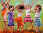 Spring Fever Painting by Mary Leslie