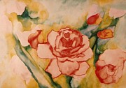 Spring Garden Painting by Jordana Sands
