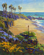 Spring in Heisler Park Painting by Konnie Kim