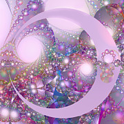 Spring Moon Bubble Fractal Digital Art by Judi Suni Hall Spring Moon Bubble Fractal Digital Art by Judi Suni Hall