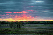 Spring Sunset Photograph by Dan Hefle