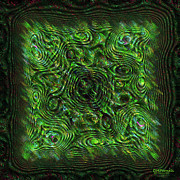 Square Crop Circles Digital Art by Diane Parnell Square Crop Circles Digital Art by Diane Parnell