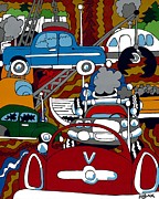 SS Studebaker Painting by Rojax Art