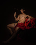 St. John the Baptist Reclining 1 Photograph by Rick Saint